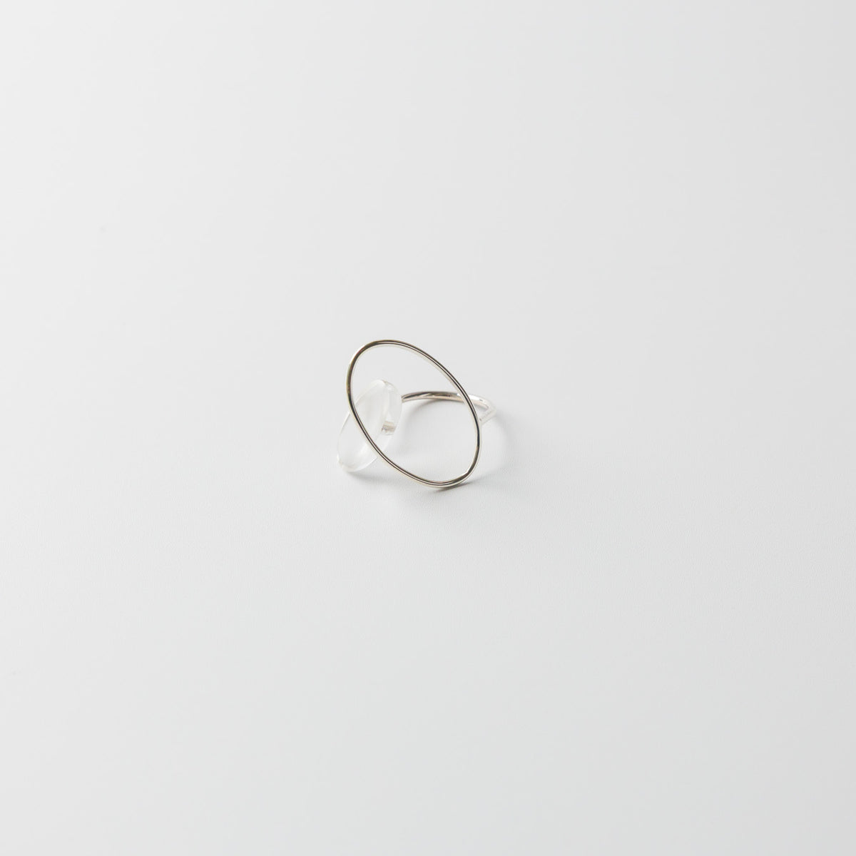 Asuka Shimada-ring silver sllipsex2 S/M