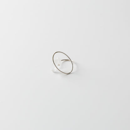 Asuka Shimada-ring silver sllipsex2 S/M