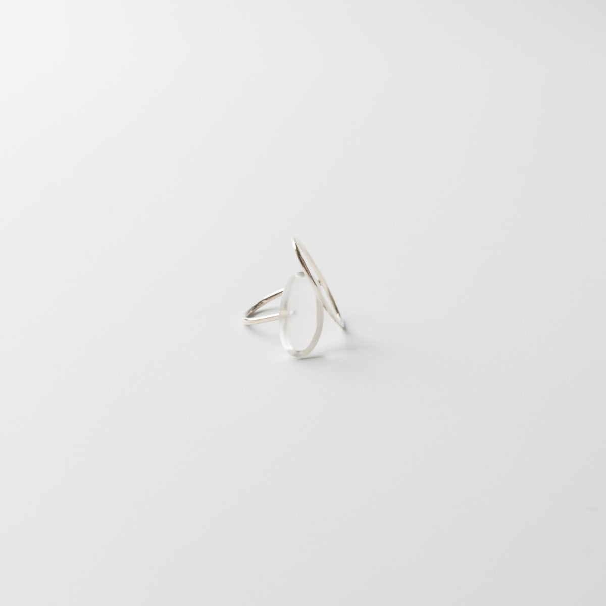 Asuka Shimada-ring silver sllipsex2 S/M