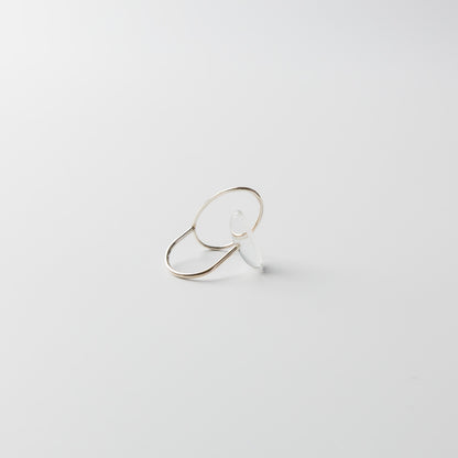 Asuka Shimada-ring silver sllipsex2 S/M