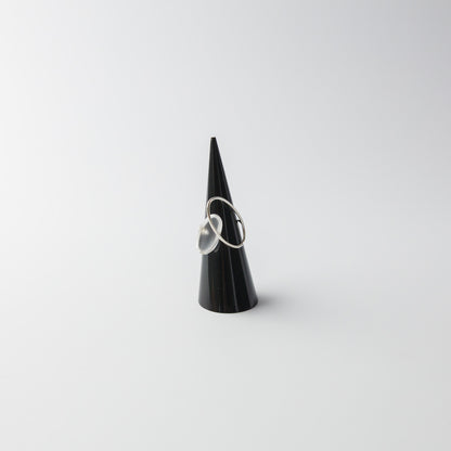 Asuka Shimada-ring silver sllipsex2 S/M