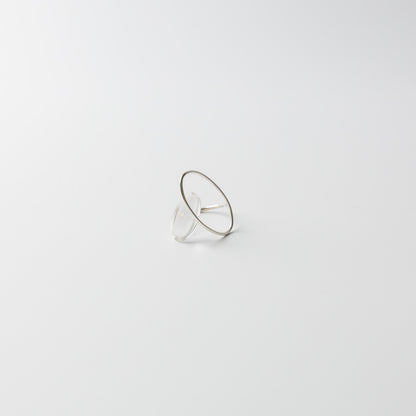 Asuka Shimada-ring silver sllipsex2 S/M