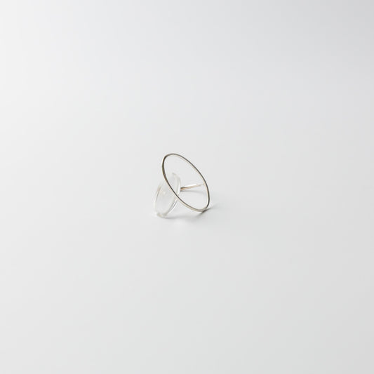 Asuka Shimada-ring silver sllipsex2 S/M