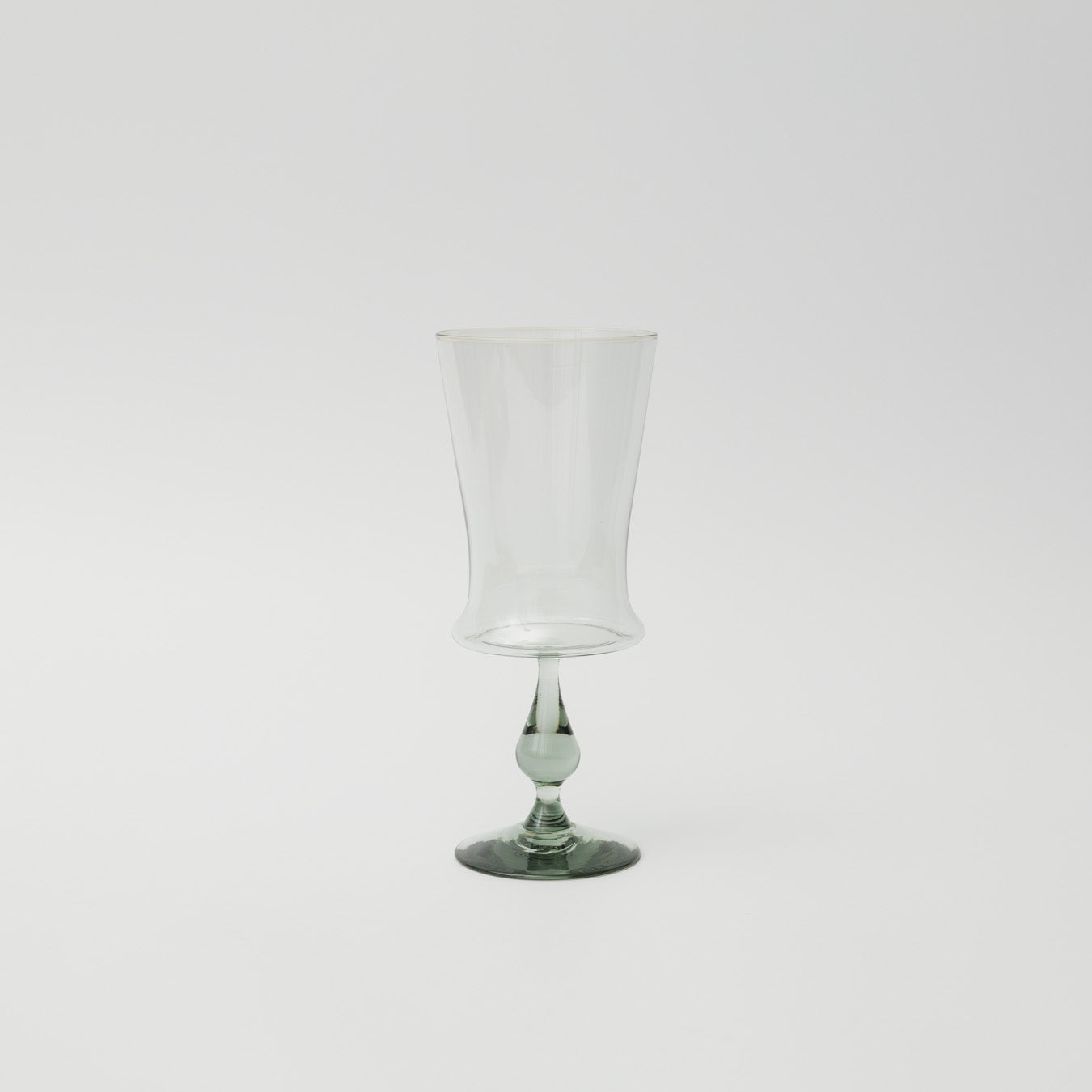 ワダコーヘー-dropstem glass:ブーツカット-studio gray