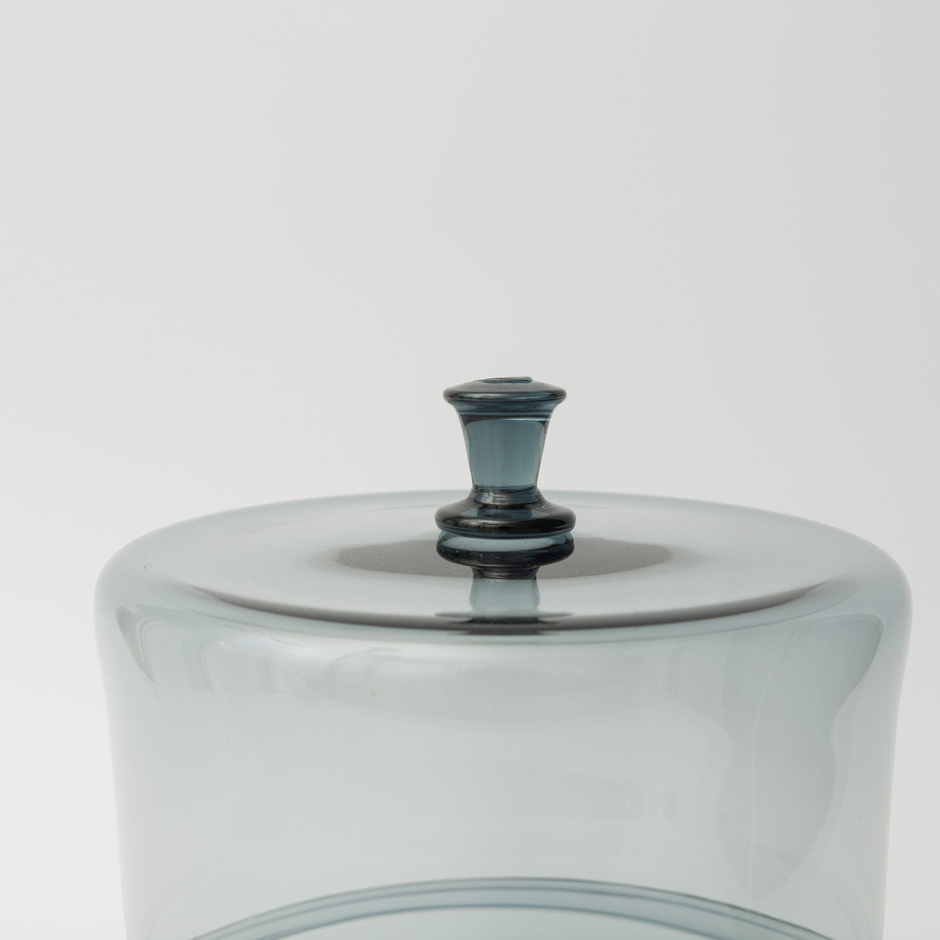 ワダコーヘー-cloche and compote set-studio blue gray