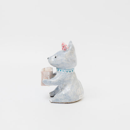 比留間郁美-置物「ネズミ」-2