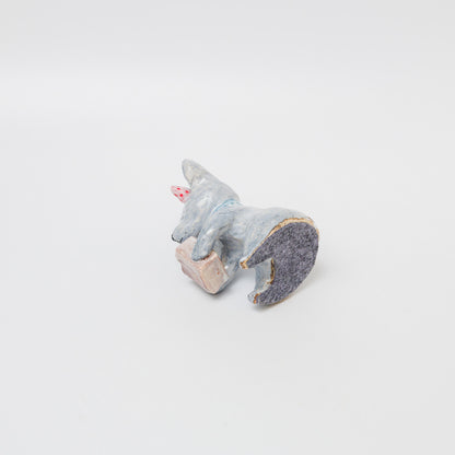 比留間郁美-置物「ネズミ」-2