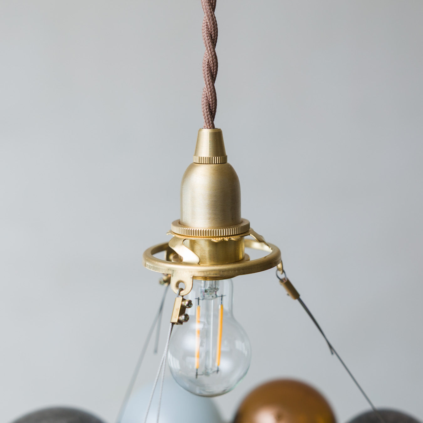 ワダコーヘー-ランプシェード「lei」L-color