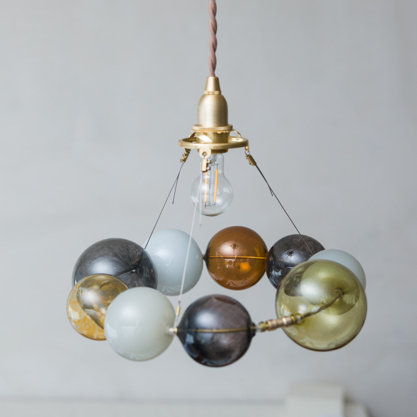 ワダコーヘー-ランプシェード「lei」L-color