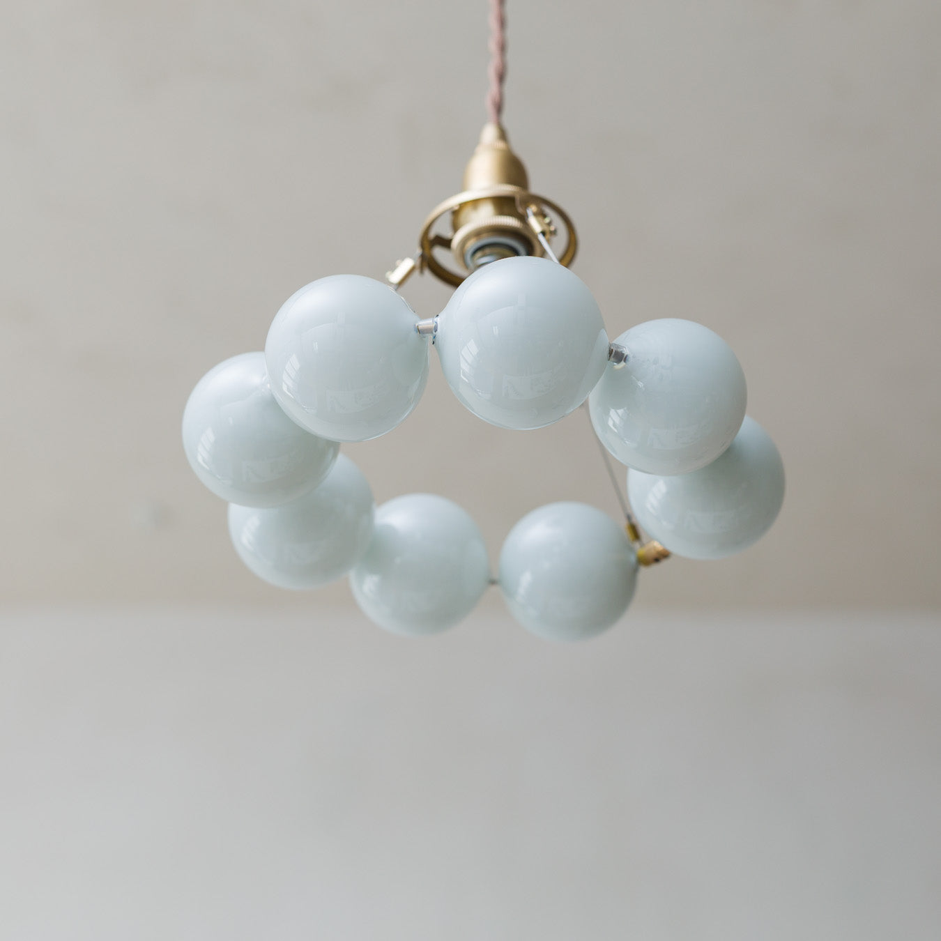 ワダコーヘー-ランプシェード「lei」S-white