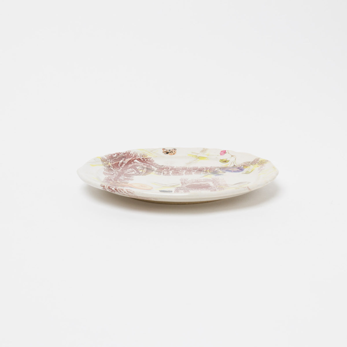 比留間郁美-ケーキ皿-6