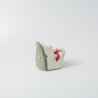 田川亞希-サメ花器-2