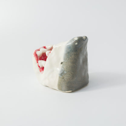 田川亞希-サメ花器-2