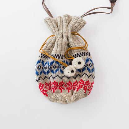 ふくつぎ by TANSU｜Knit cap pochette-penguin chick