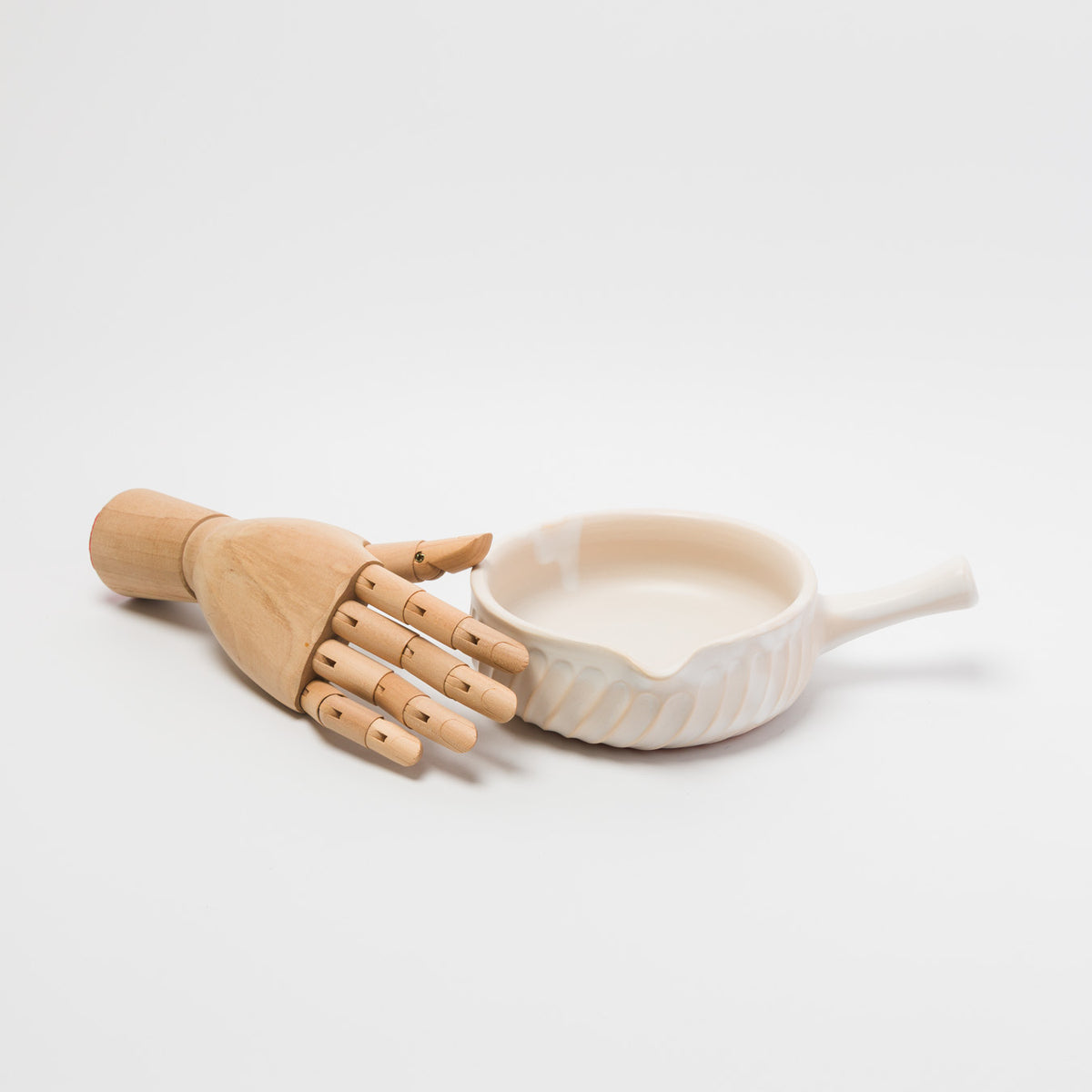 はしもとさちえ-【耐熱】スキレット しのぎ-はだいろ