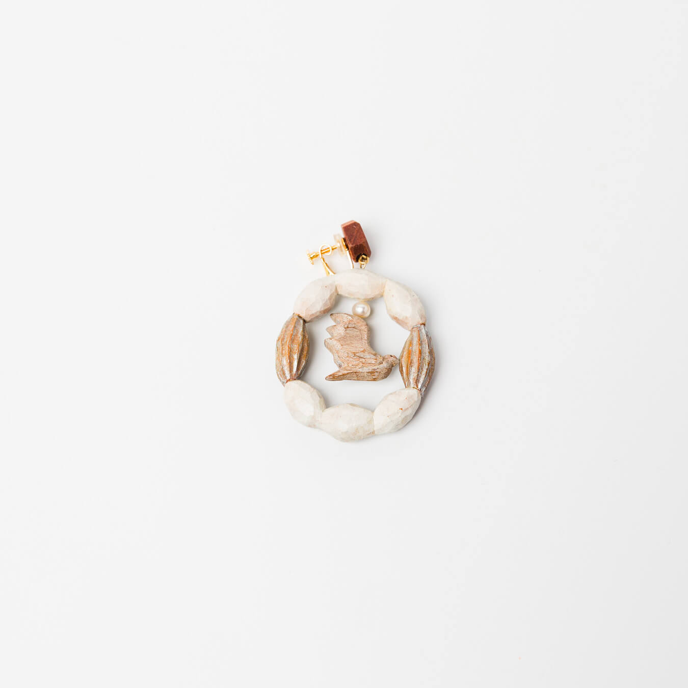 kitona-【片耳】鳥輪-イヤリング