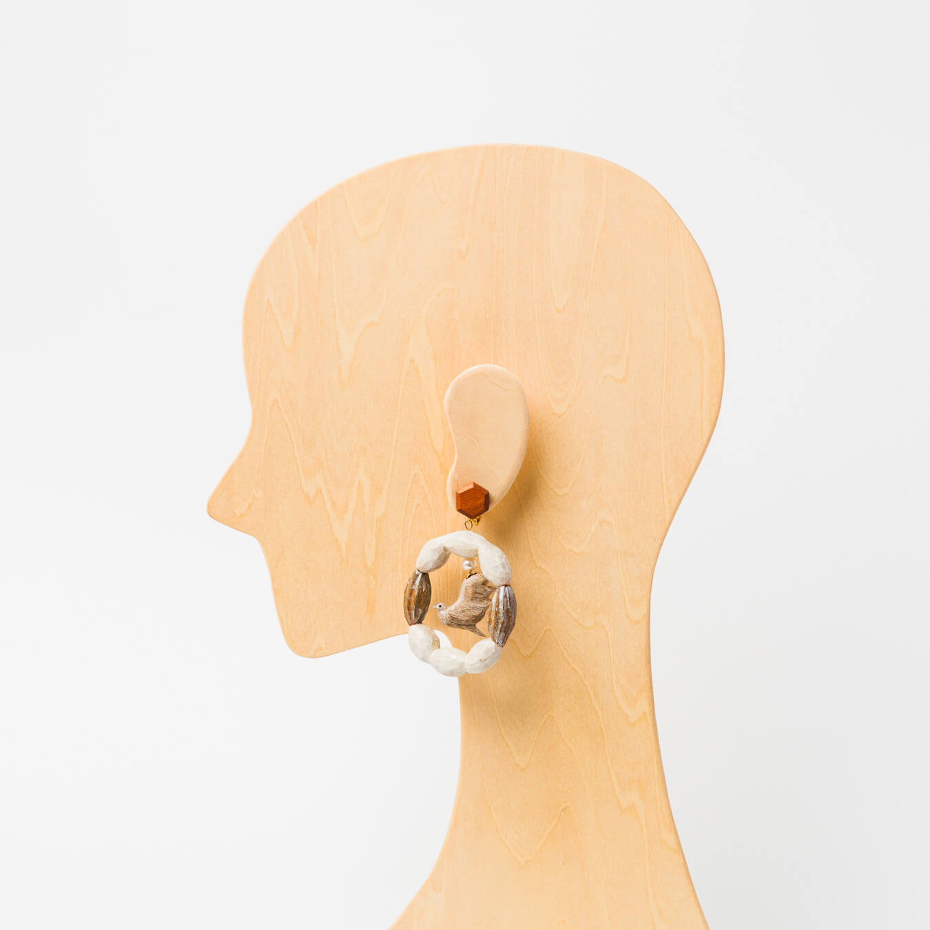 kitona-【片耳】鳥輪-イヤリング