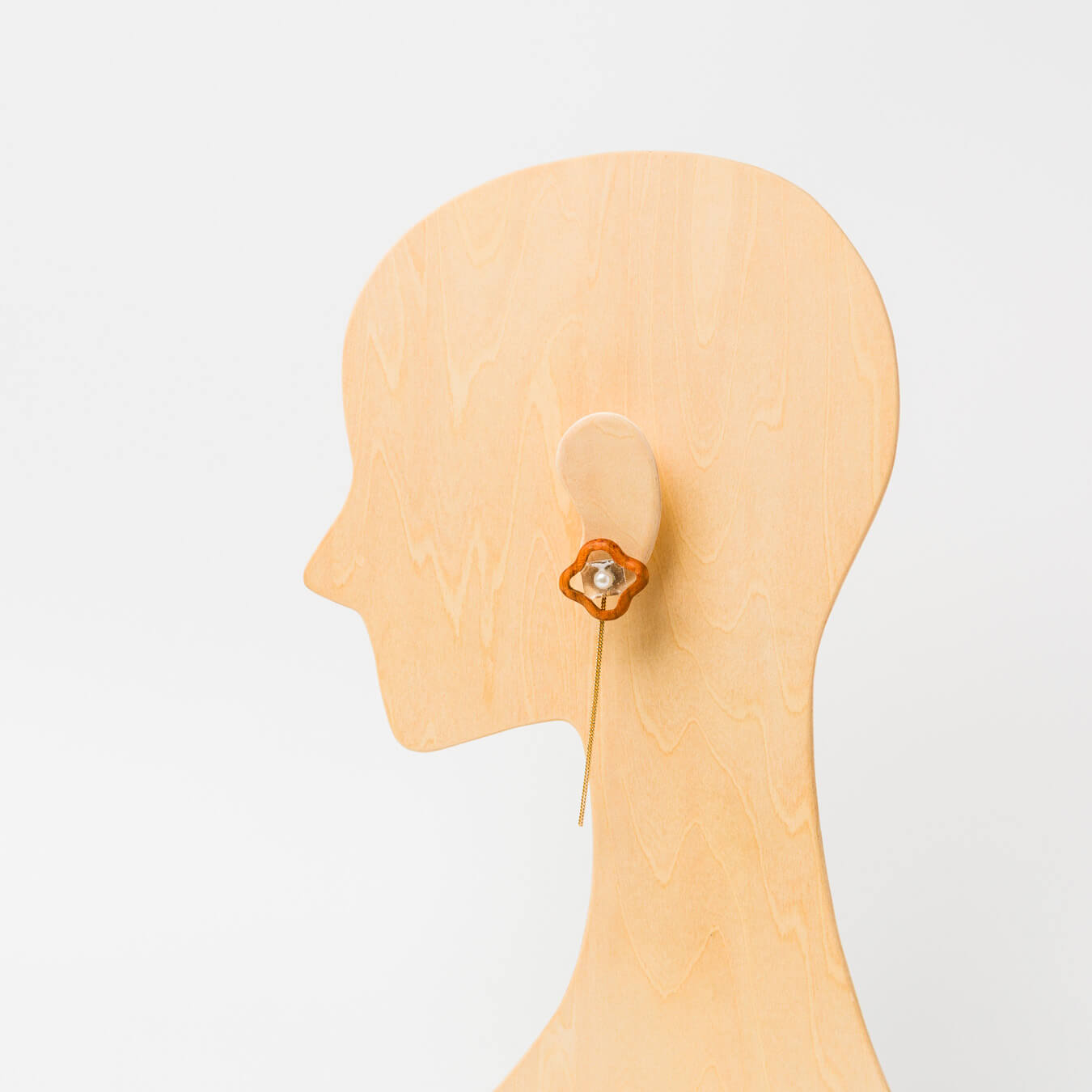 kitona-【片耳】花と樹脂-ナチュラル-ピアス/イヤリング