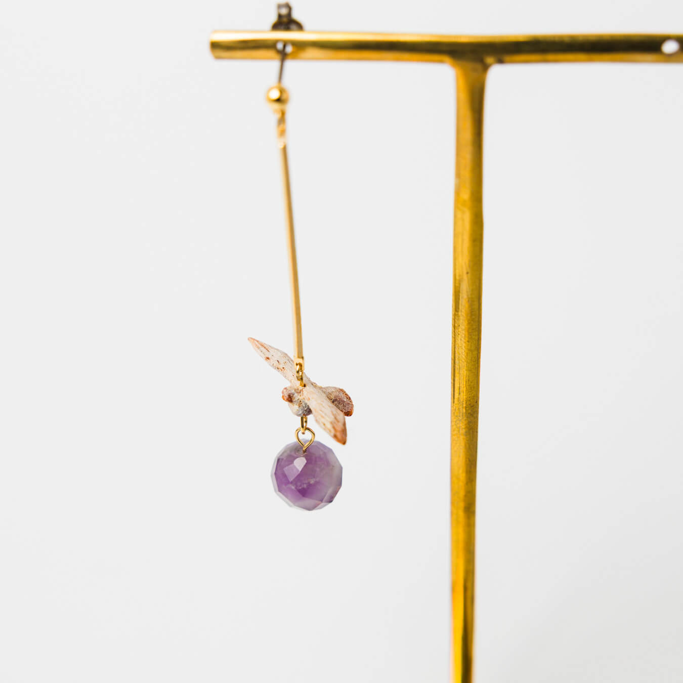 kitona-【片耳】鳥飛行-ピアス