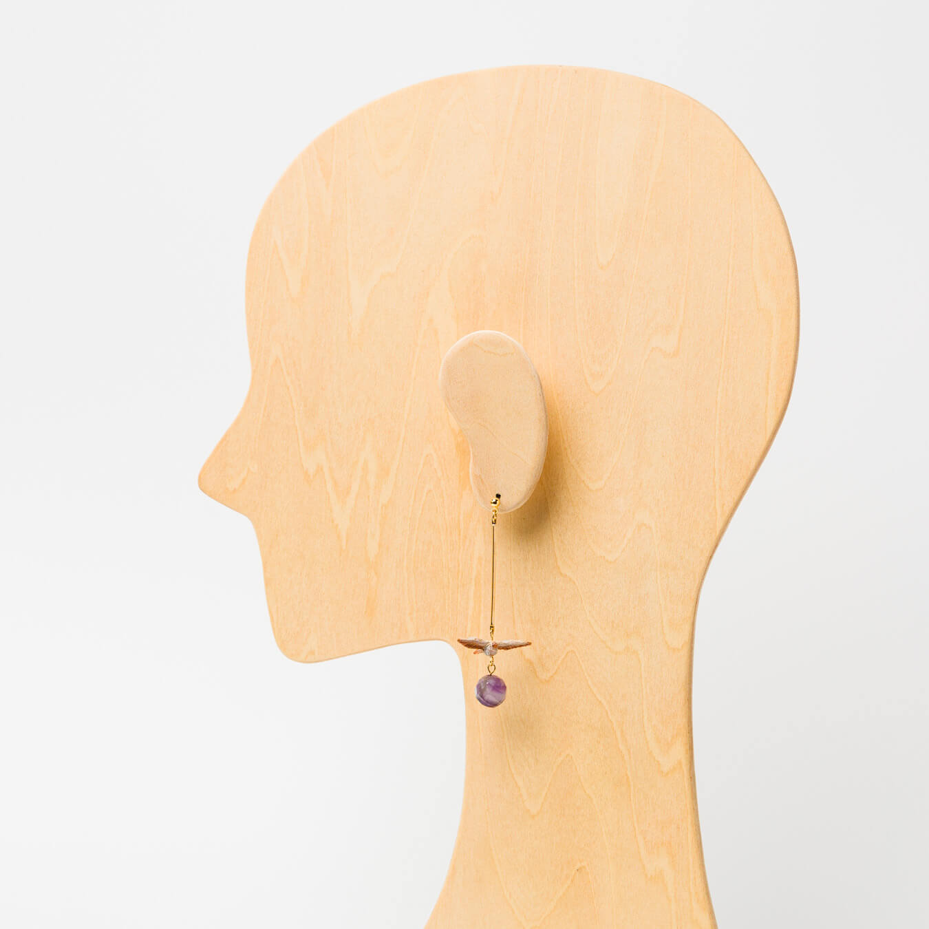 kitona-【片耳】鳥飛行-ピアス