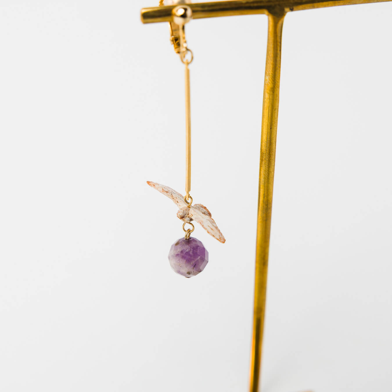 kitona-【片耳】鳥飛行-イヤリング-1