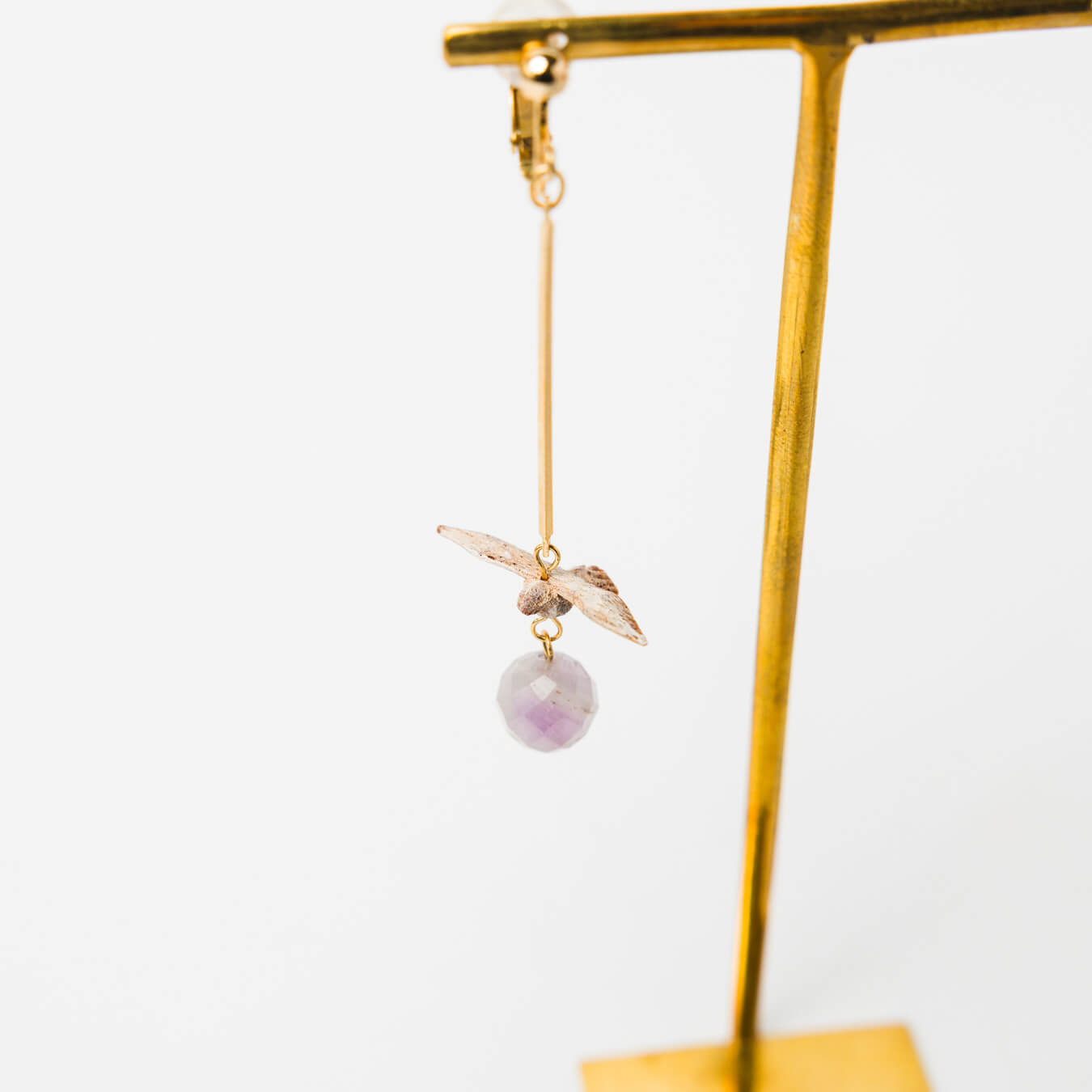 kitona-【片耳】鳥飛行-イヤリング-2