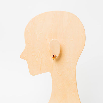 kitona-【片耳】ハチドリ-ピンクトルマリン-イヤリング