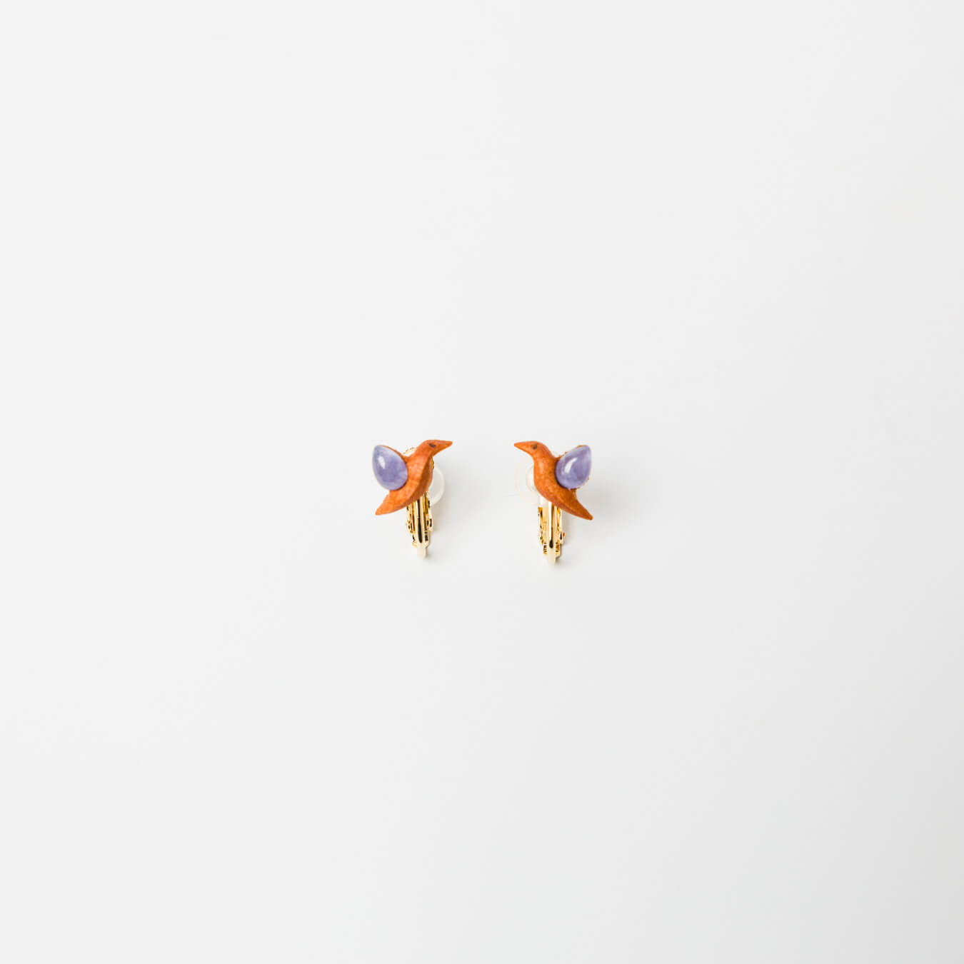 kitona-耳飾り-ハチドリ-タンザナイト-イヤリング