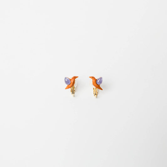 kitona-耳飾り-ハチドリ-タンザナイト-イヤリング