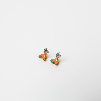 kitona-耳飾り-ハチドリ-グリーンオキニス-ピアス/イヤリング