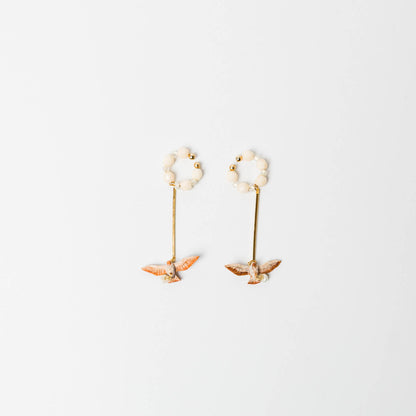 kitona-イヤカフ-鳥飛行