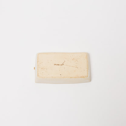 前田葉子-長角菓子皿