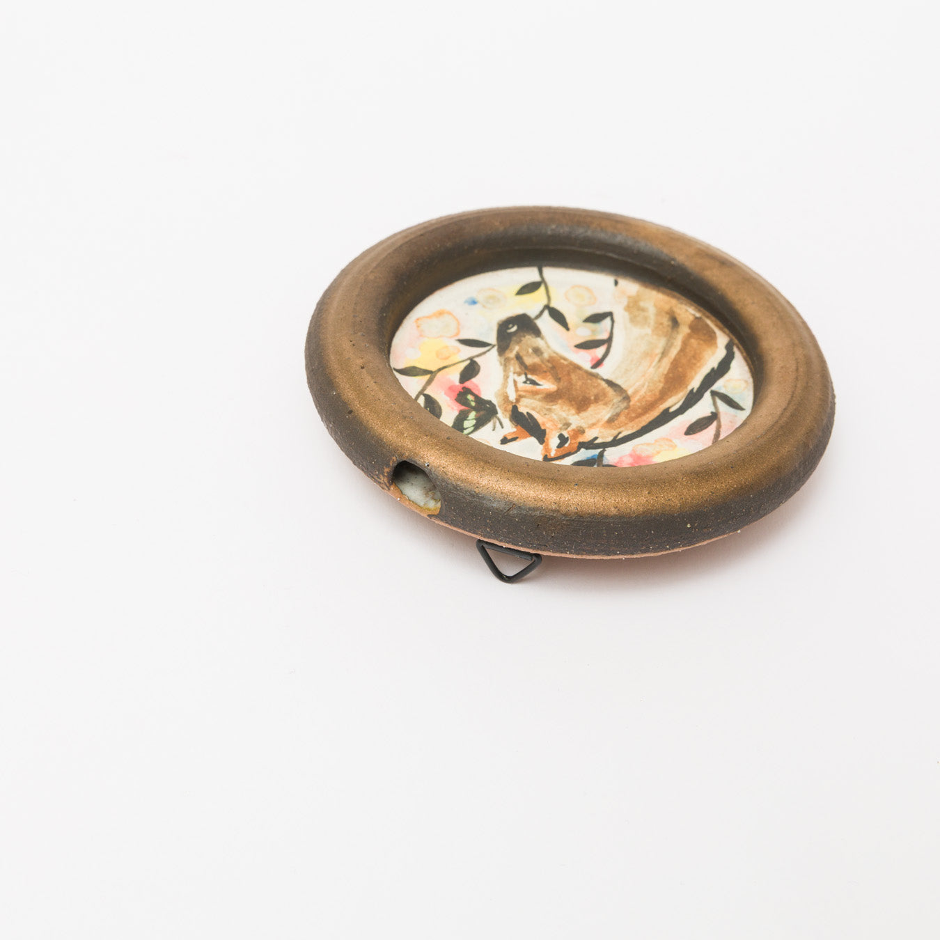 Acne pottery studio-壁掛けドーナツ花器-2