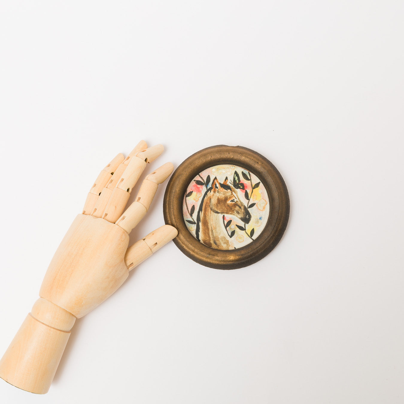 Acne pottery studio-壁掛けドーナツ花器-2