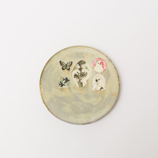 Acne pottery studio-ケーキ皿-2