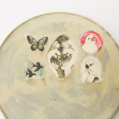 Acne pottery studio-ケーキ皿-2