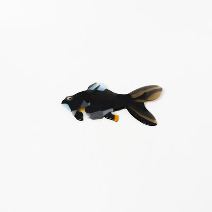 荒井美乃里-ガラスの壁飾り「金魚」