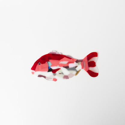 荒井美乃里-ガラスの壁飾り「タイ」