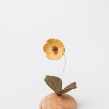 ８４５(hashigo)-花_丸<黄>