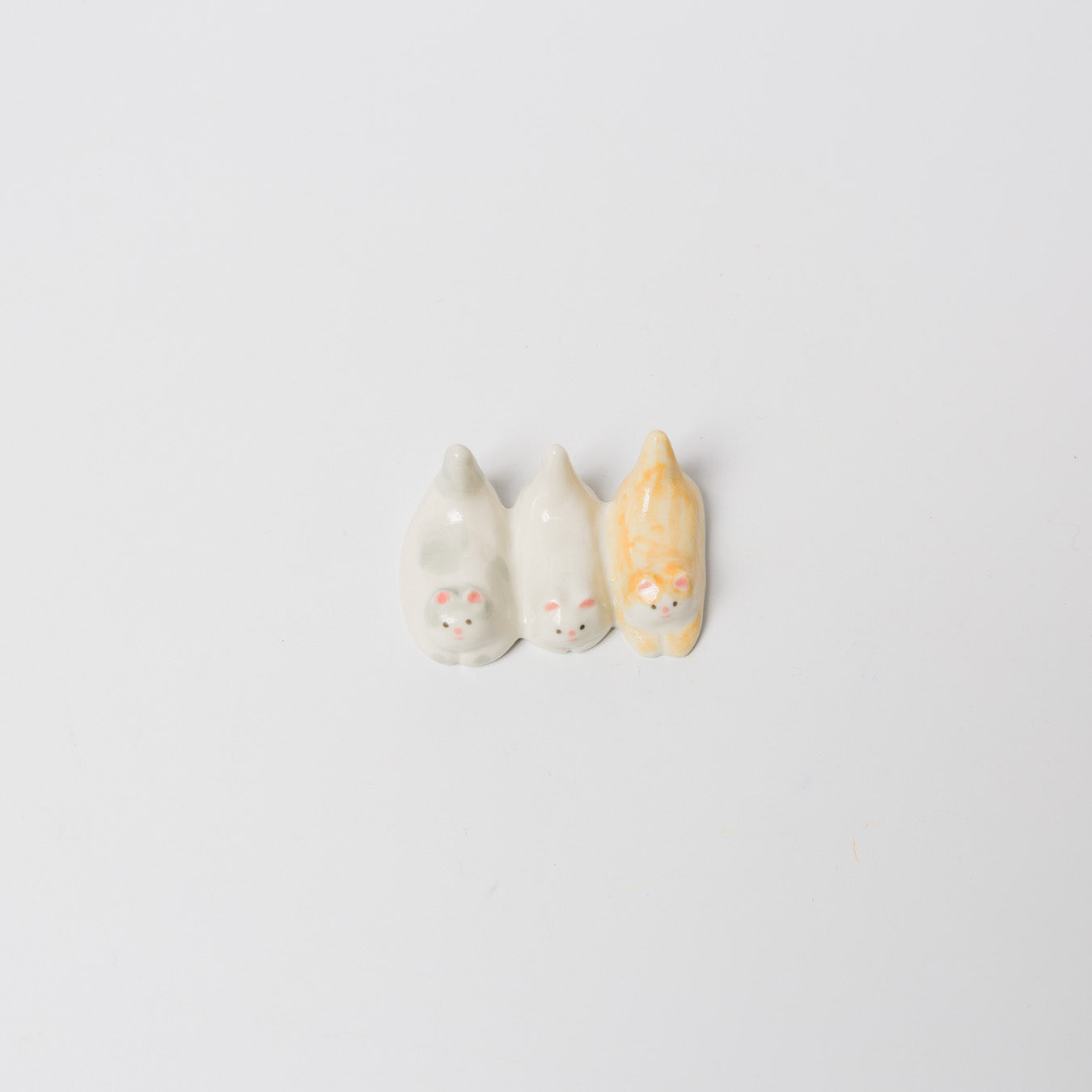 北原祥平-ネコの集まり（リングスタンド・カトラリーレスト）-1