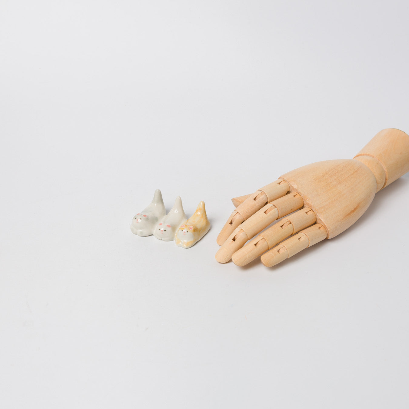 北原祥平-ネコの集まり（リングスタンド・カトラリーレスト）-1