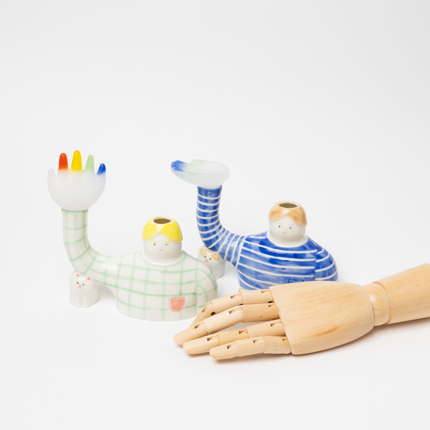 北原祥平-硝子の手-B（「手を挙げるヒト」専用オプションパーツ）