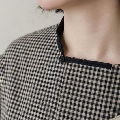 TANSU-Loop Closure Dress-ループクロージャーワンピース