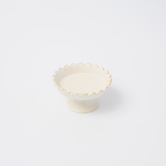 前田葉子-高坏豆皿