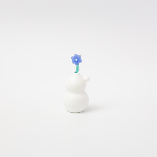 ManiMani Moon-flower vaseとお花のセット-No.3