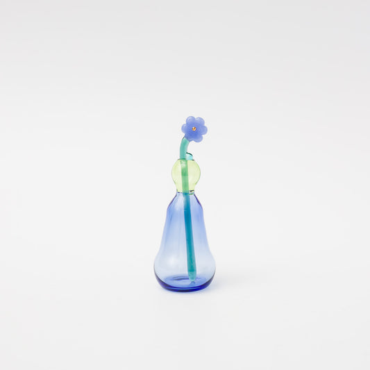 ManiMani Moon-flower vaseとお花のセット-No.18