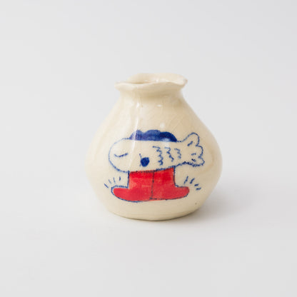mishina-花瓶（小）-魚