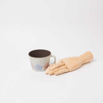 三ッ持啓-floret カップ（2色使い）