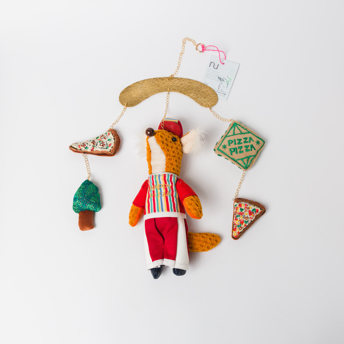 nuico-モビール-キツネ（ピザ屋）