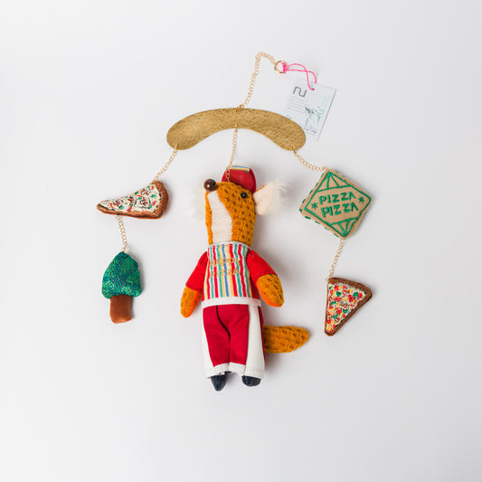 nuico-モビール-キツネ（ピザ屋）